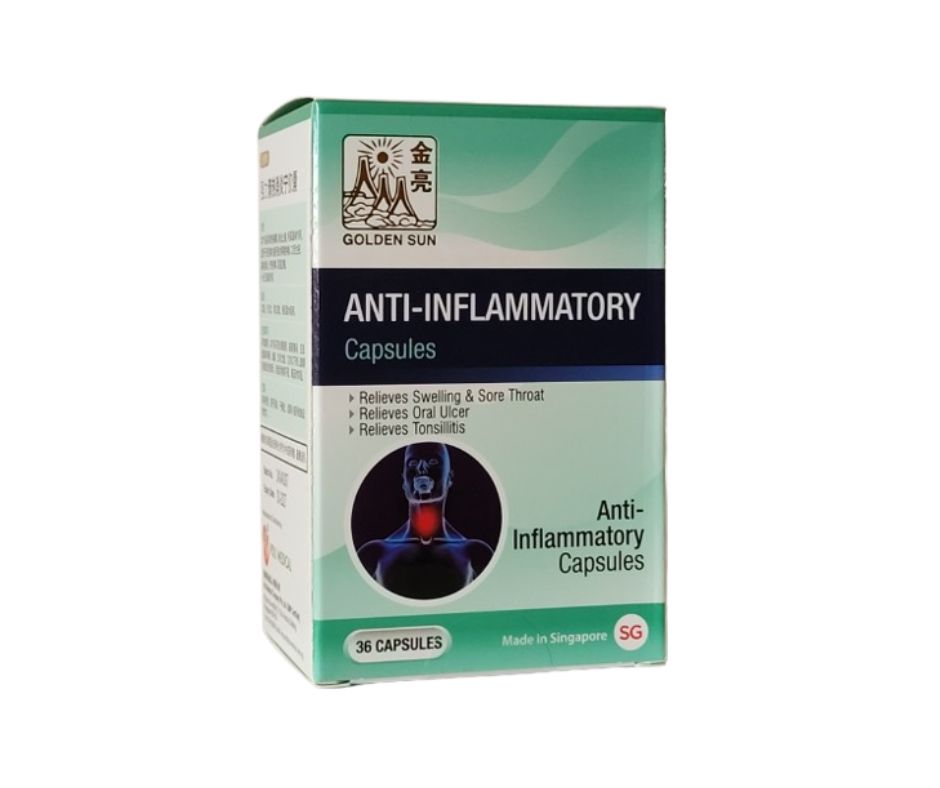 Golden Sun Anti-Inflammatory Capsules 36s