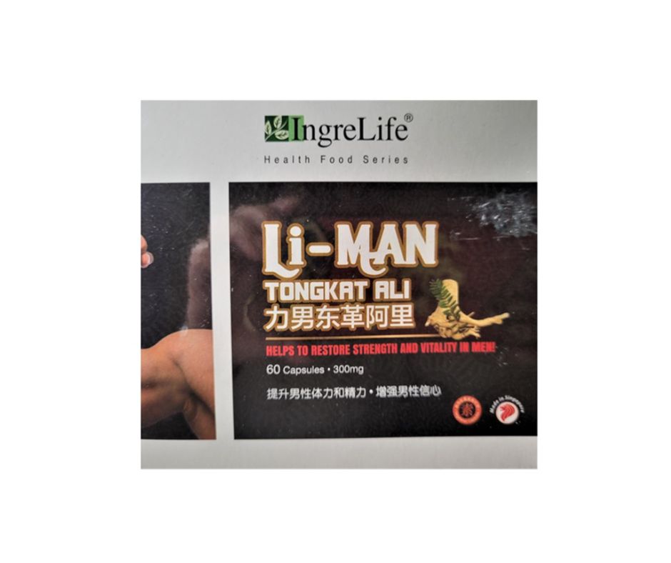 INGRELIFE LI-MAN TONGKAT ALI 60'S