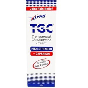 LYNK TGC TRANSDERMAL GLUCOSAMINE & CAPSAICIN CREAM 45g