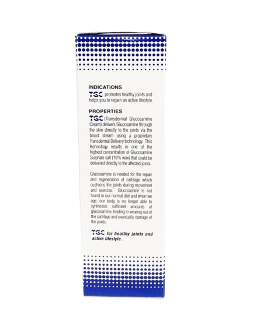 LYNK TGC TRANSDERMAL GLUCOSAMINE CREAM 45g - Image 3
