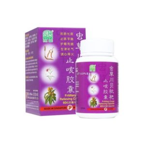 NATURE'S GREEN FRITILLARY COUGH RELIEVING CAPSULES 60'S