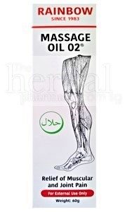RAINBOW MASSAGE OIL 60ML