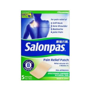 SALONPAS PAIN RELIEF PATCH 5s