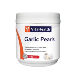 VITAHEALTH GARLIC PEARLS CAPSULES 500