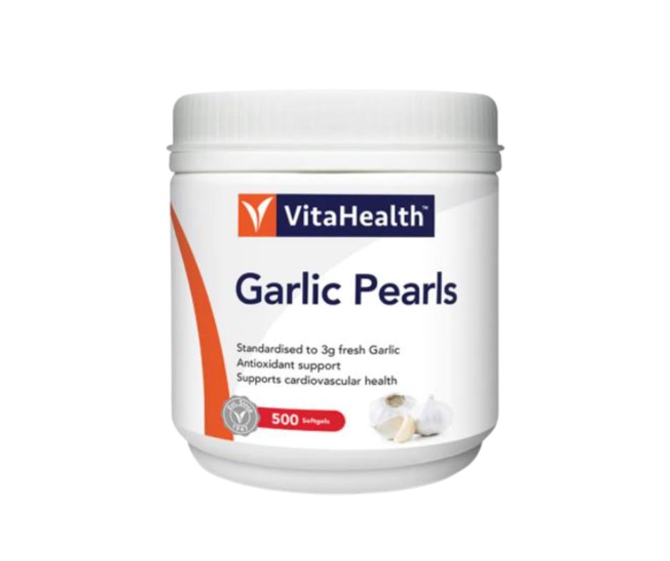 VITAHEALTH GARLIC PEARLS CAPSULES 500