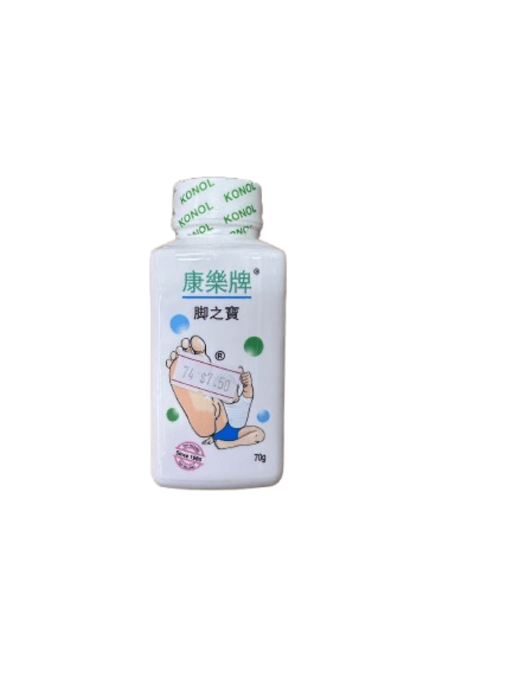 KONOL MEDICATED FOOT POWDER 70g