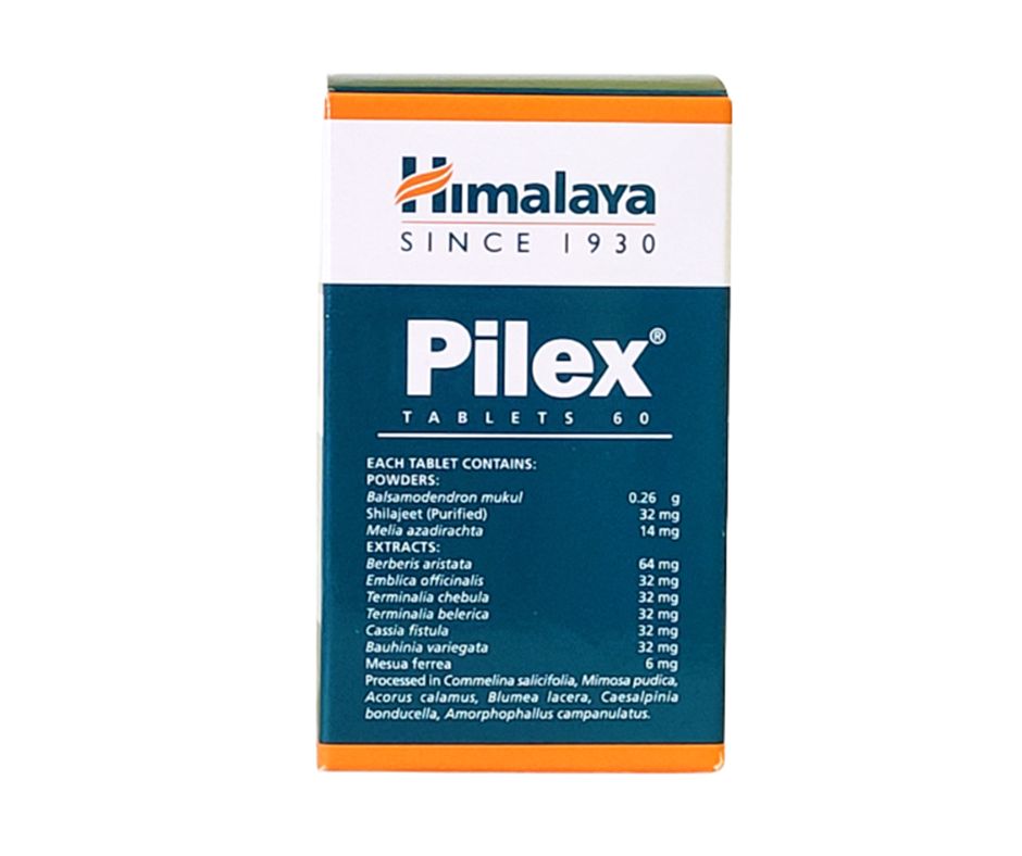 HIMALAYA PILEX OINTMENT 30g / TABLETS 60s - Image 2