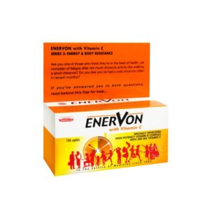 UNITED AMERICAN ENERVON WITH VITAMIN C TABLETS 100