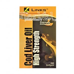 LINKS COD LIVER OIL HIGH STRENGTH SOFTGEL 360