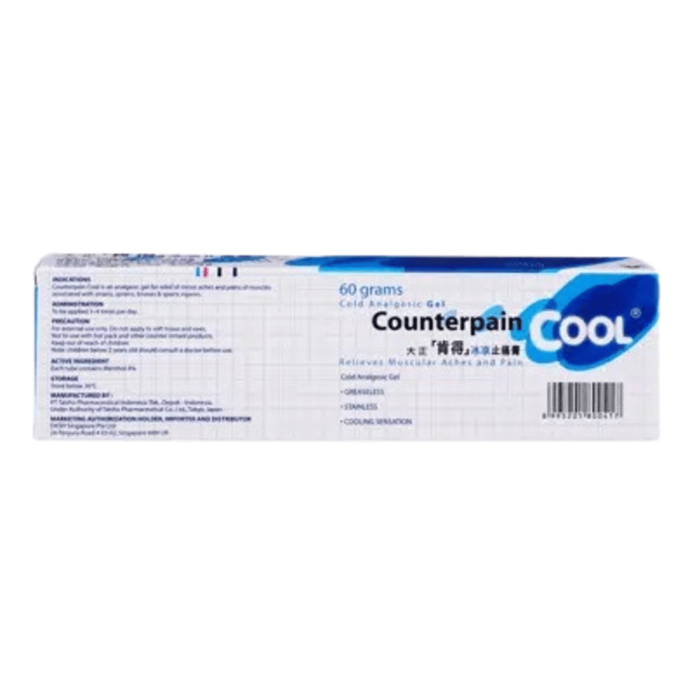 COUNTERPAIN COLD ANALGESIC GEL 60g - Image 2