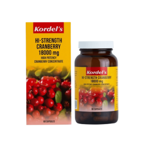 KORDEL'S HI - STRENGTH CRANBERRY 18000mg CAPSULES 90'S