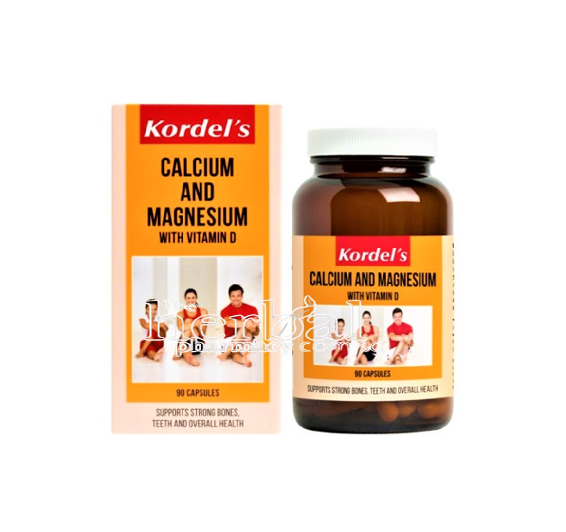 KORDEL'S CALCIUM & MAGNESIUM CAPSULES 90x 2 - Image 2