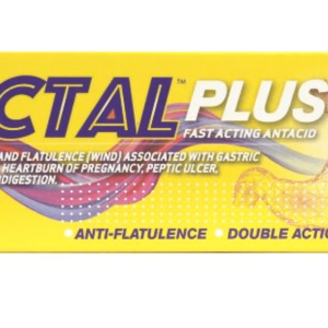 ACTAL PLUS FAST ACTING ANTACID 20 TABLETS