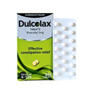 Dulcolax Constipation Relief Tablets - Bisacodyl 5mg 200s