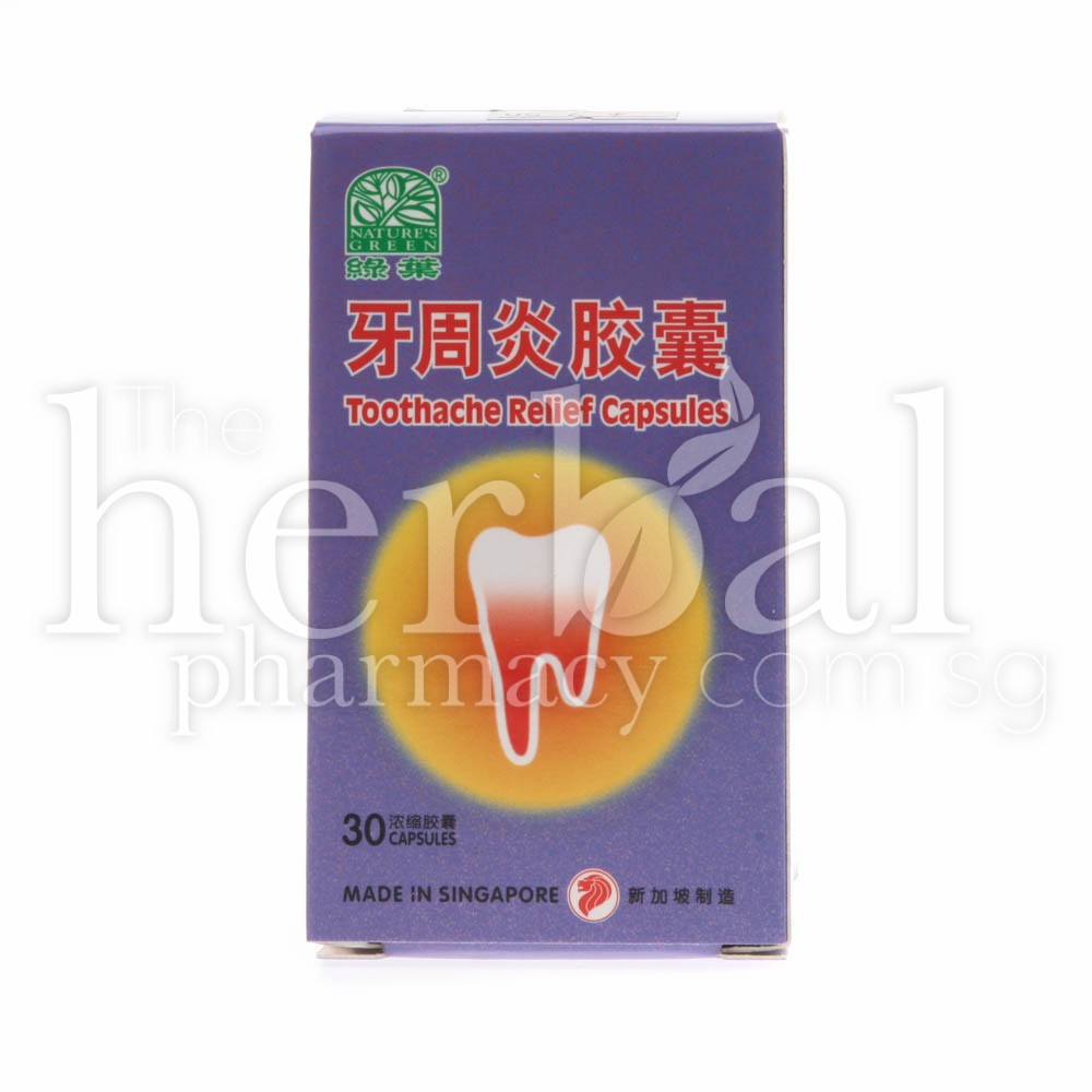 TOOTHACHE RELIEF CAPSULES 30'S