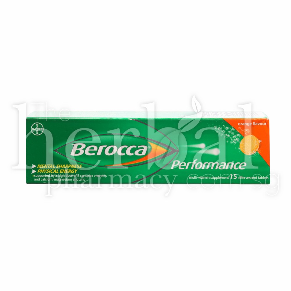 BEROCCA PERFORMANCE 15'S ORANGE FLAVOUR