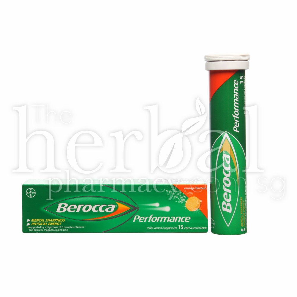 BEROCCA PERFORMANCE 15'S ORANGE FLAVOUR