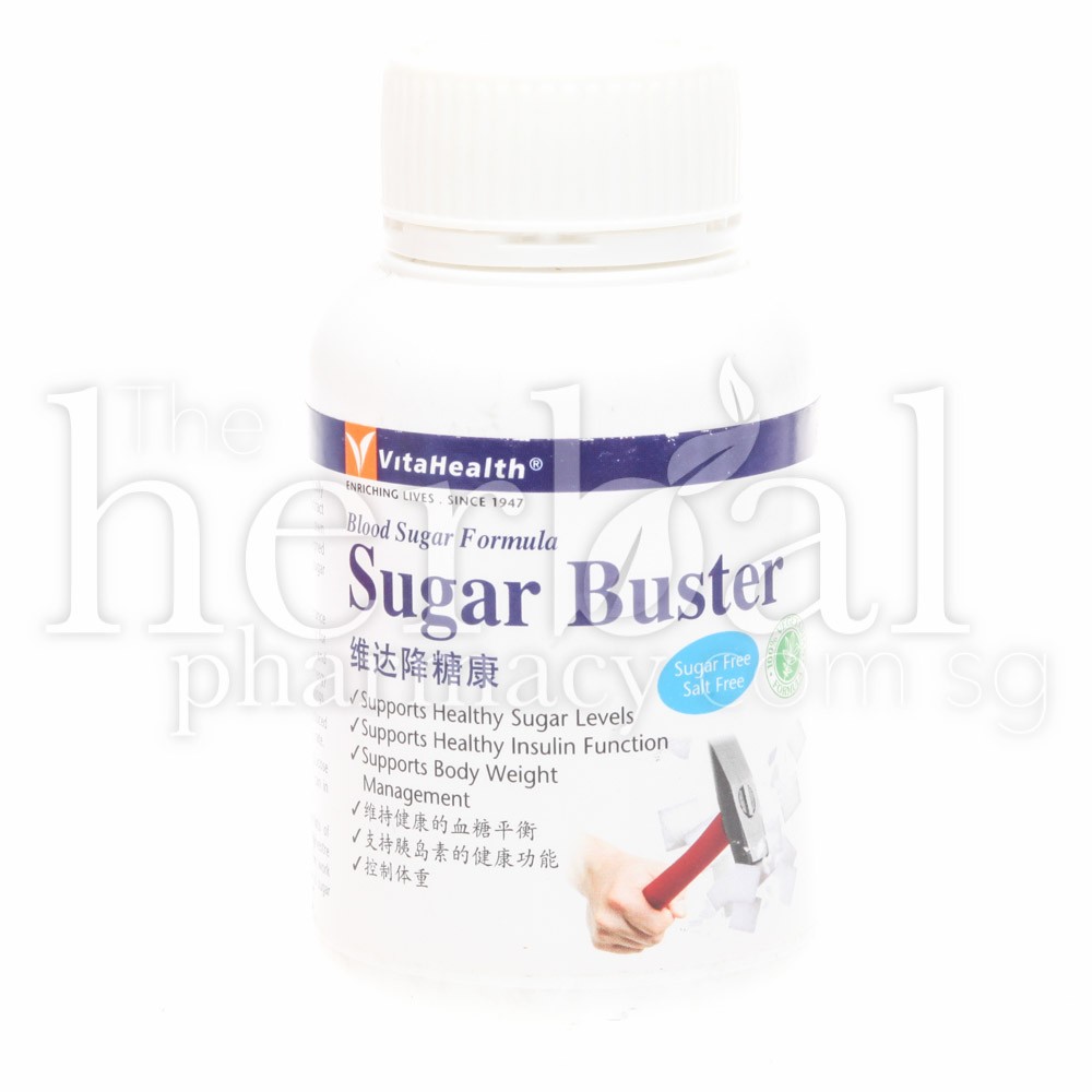 VITAHEALTH SUGAR BUSTER TABLETS 60