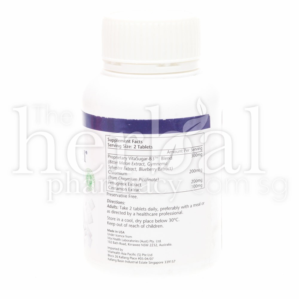 VITAHEALTH SUGAR BUSTER TABLETS 60
