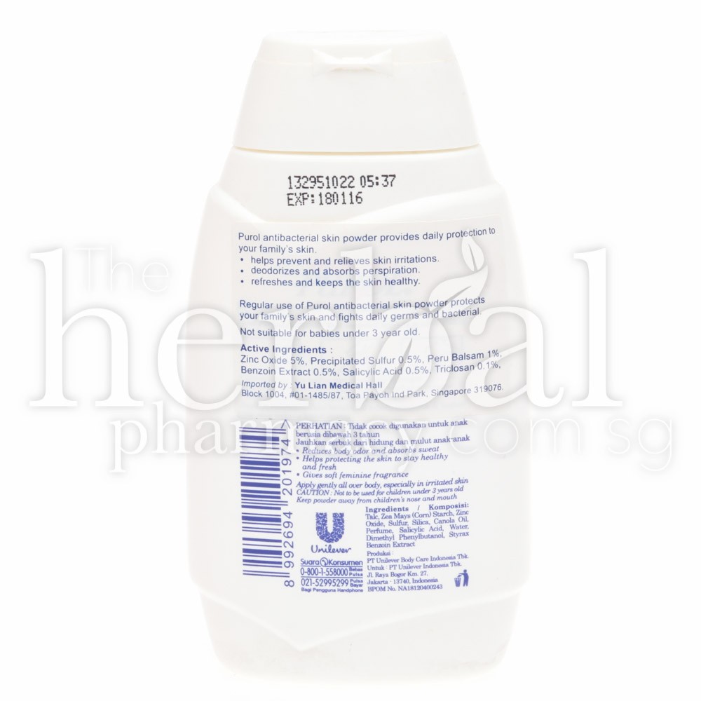 PUROL ANTI-BACTERIAL POWDER 90g
