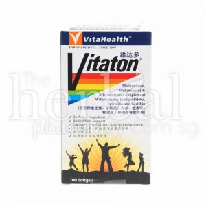 VITAHEALTH VITATON SOFTGELS 100