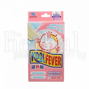 KOBAYASHI KOOLEVER PAD FOR BABY 4 Sheets