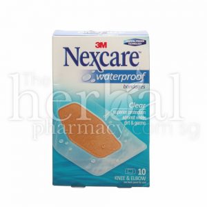 3M NEXCARE WATERPROOF BANDAGES KNEE & ELBOW 10's