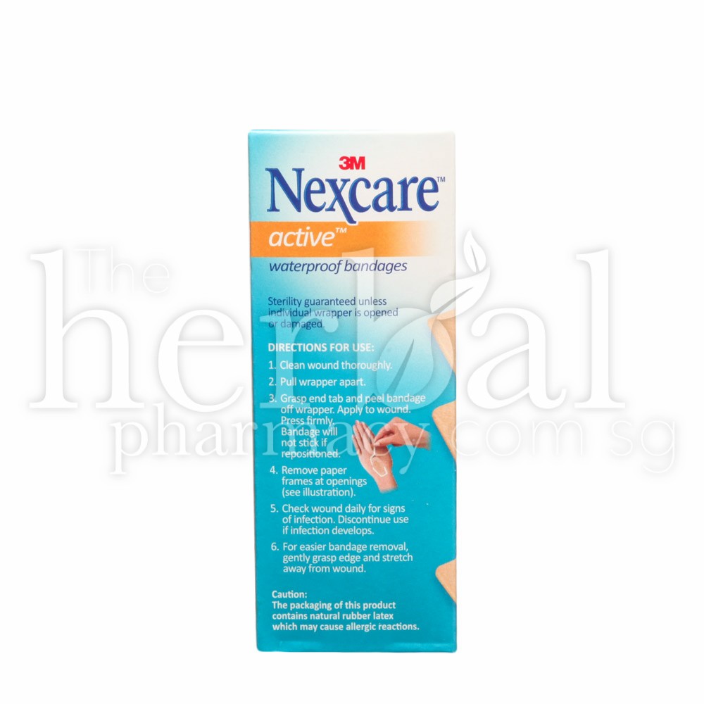 3M NEXCARE WATERPROOF BANDAGES ASSORTED 30's