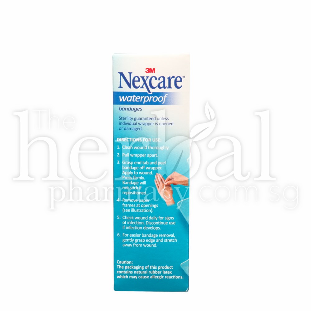 3M NEXCARE WATERPROOF BANDAGES ASSORTED 30's