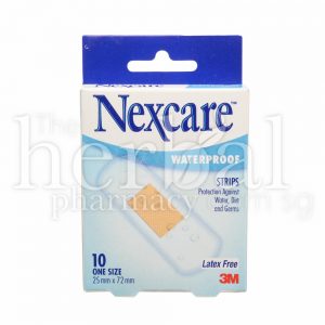 3M NEXCARE WATERPROOF STRIPS 10's