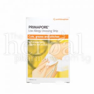 SMITH & NEPHEW PRIMAPORE LOW ALLERGY DRESSING STRIP
