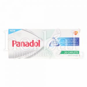 PANADOL OPTI ZORB 20 CAPLETS