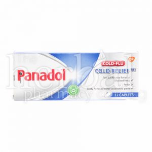 PANADOL COLD RELIEF 12 CAPLETS