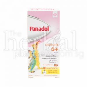PANADOL CHILDREN SUSPENSION 6+ 60ML