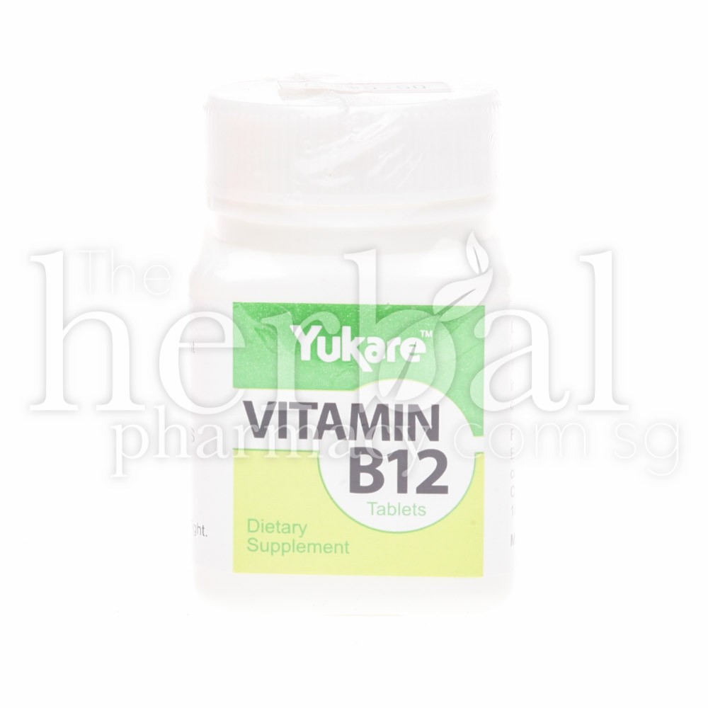 YUKARE VITAMIN B12 TABLETS 50