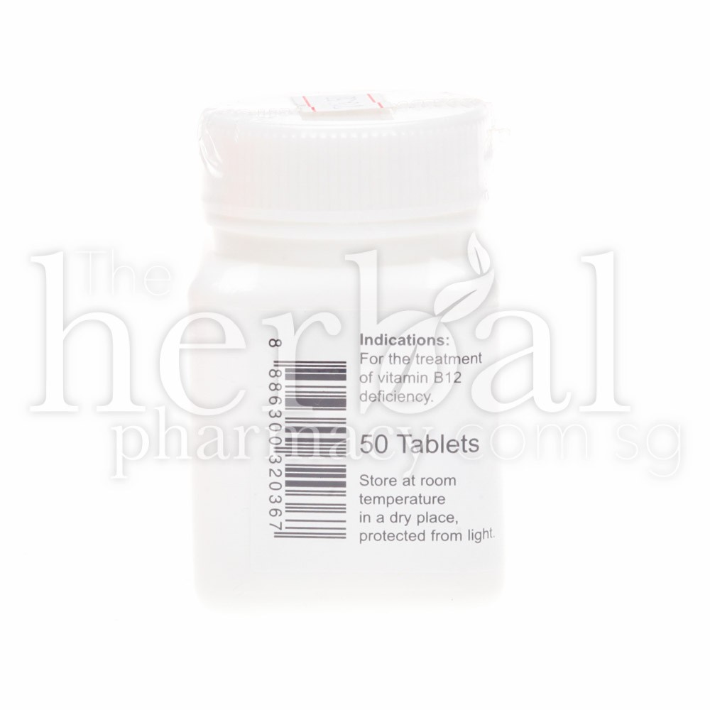 YUKARE VITAMIN B12 TABLETS 50