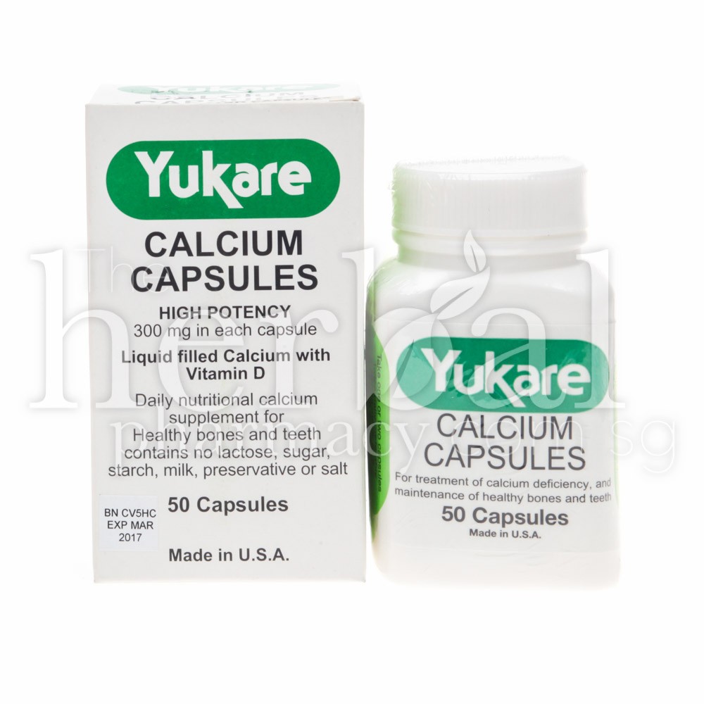 YUKARE CALCIUM CAPSULES 50