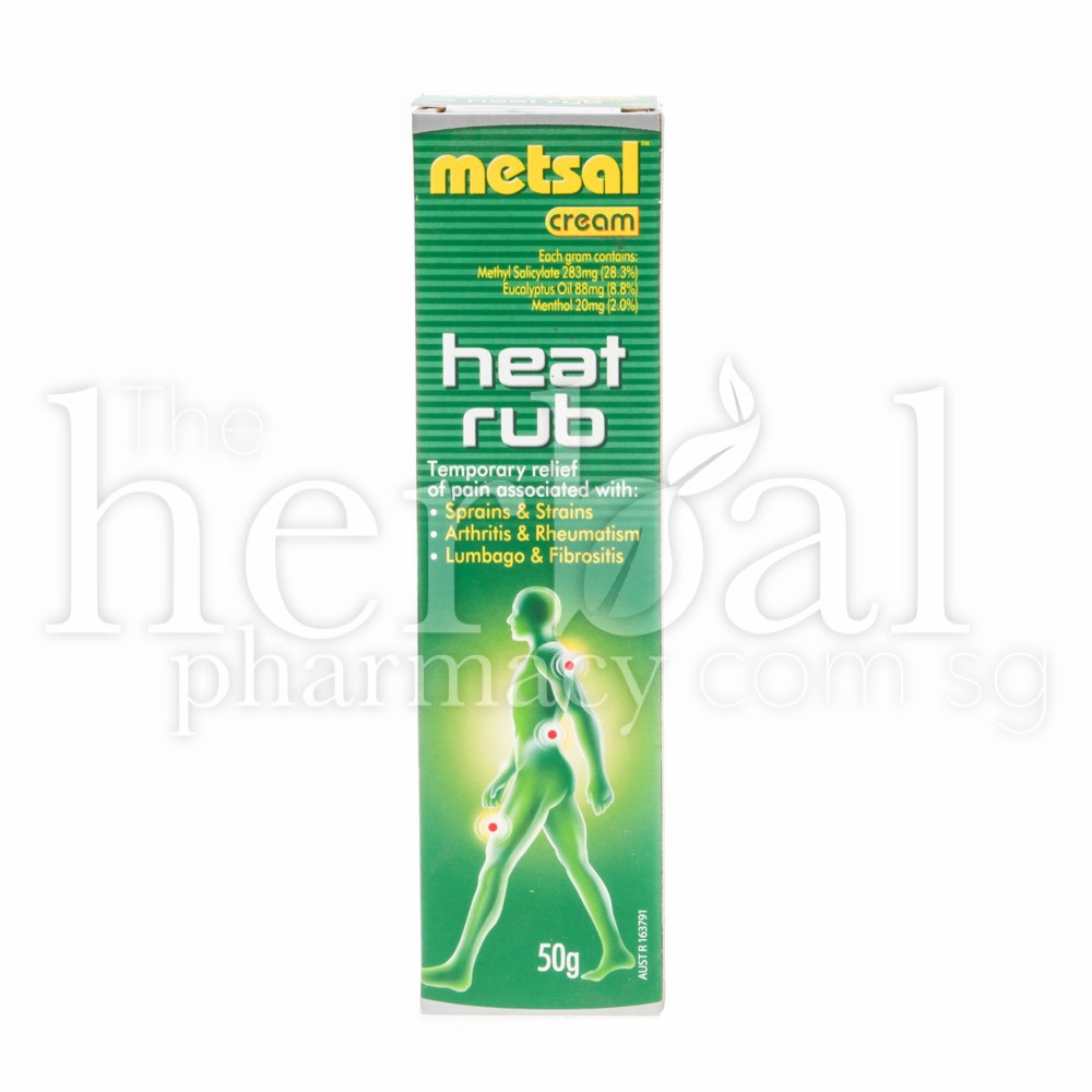 METSAL HEAT RUB CREAM 50g
