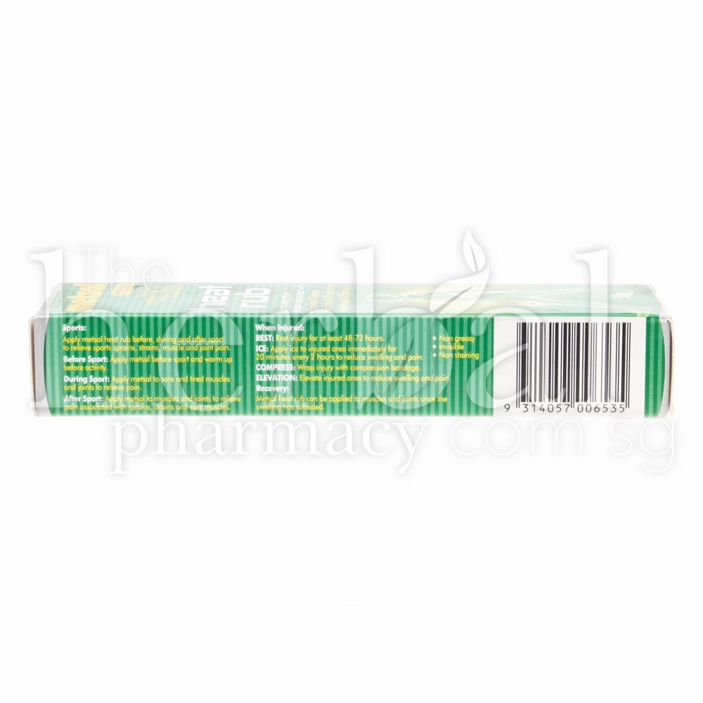 METSAL HEAT RUB CREAM 50g