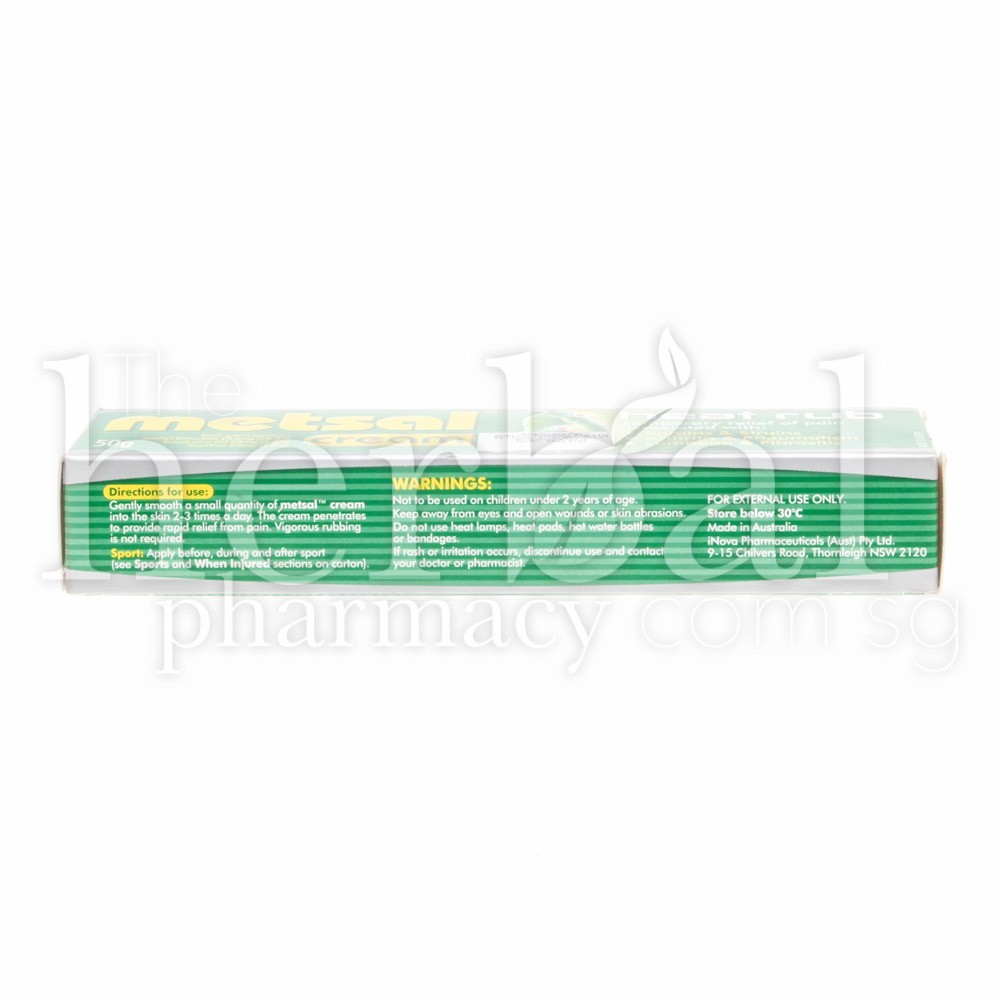 METSAL HEAT RUB CREAM 50g