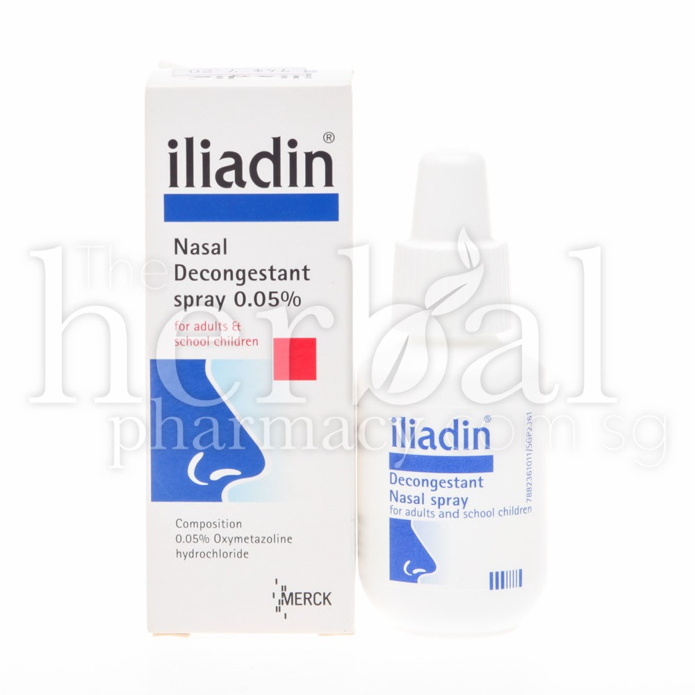ILIADIN NASAL DECONGESTANT SPRAY 10ml
