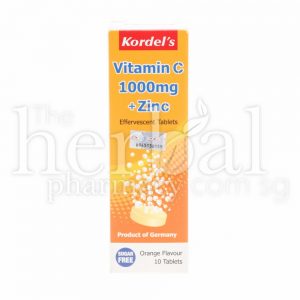 Kordel's Vit C 1000mg (Pass) Effervesent 10's