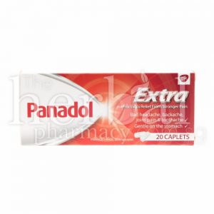 PANADOL EXTRA 20 CAPLETS x 2 Boxes