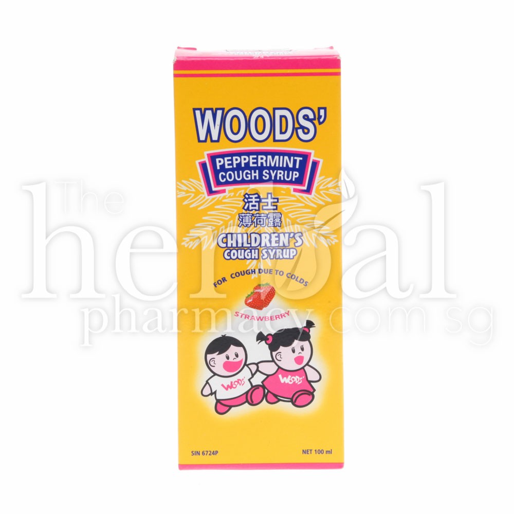 WOODS' CHILDREN PEPPERMINT COUGH SYRUP 100ml