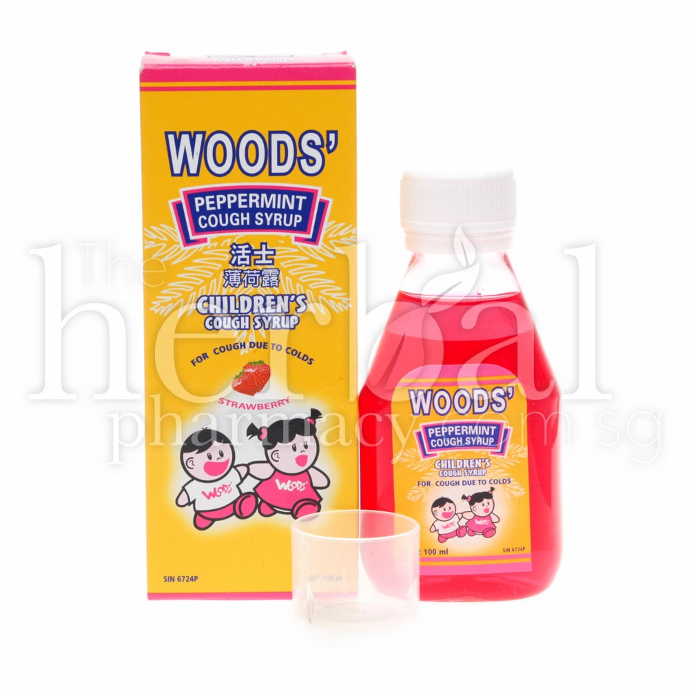 WOODS' CHILDREN PEPPERMINT COUGH SYRUP 100ml