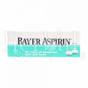 BAYER ASPRIN TABLETS 24