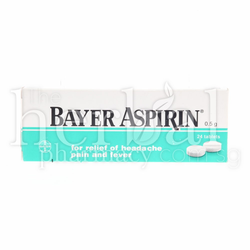 BAYER ASPRIN TABLETS 24