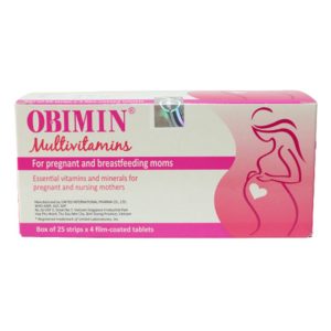 Obimin Multivitamins Tablets 100s