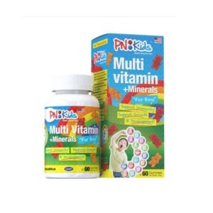Principle Nutrition PNKids Multi Vitamin + Minerals For Boys 60s (Kids Vitamins Gummies)