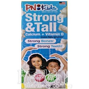 Principle Nutrition PNKids Strong & Tall Calcium + Vitamin D Cookie Flavor Gummies 60s